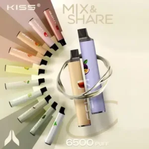 Alternative view of KIS5 鎧斯5號 K65 MIX&SHARE 6500口 一次性電子煙（雙口味混搭、可充電現貨）
