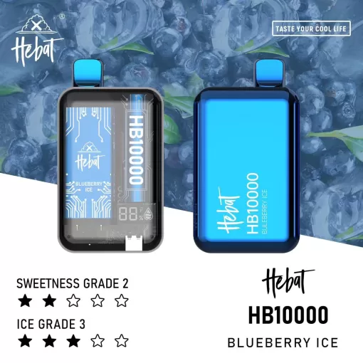 喜貝 HEBAT 10000 PUFF 超大容量拋棄式電子煙 一次性(台灣現貨):圖片 3