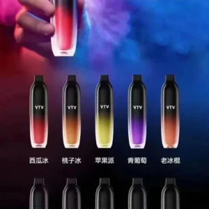 Alternative view of VTV維特威6000口拋棄式電子煙 台灣現貨 可充電大煙霧